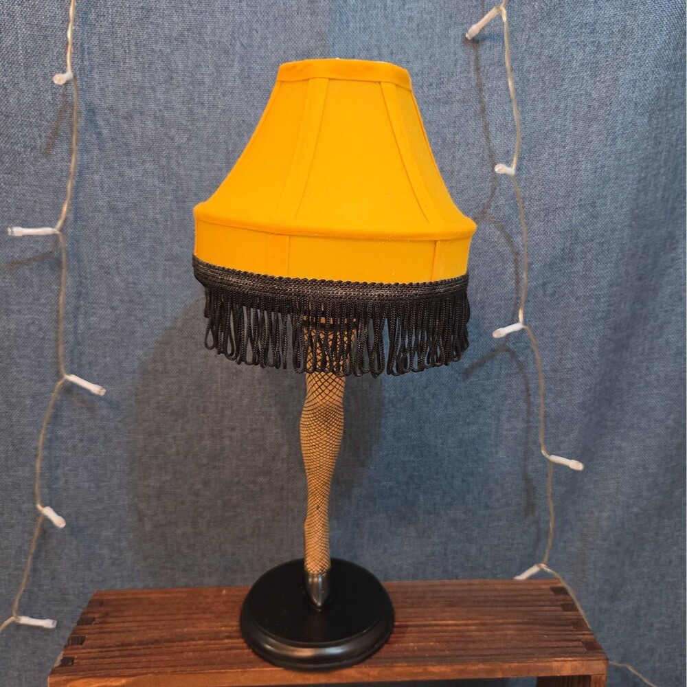 NECA Christmas Story Leg Lamp Tea Light Votive Holder 12" Movie Prop